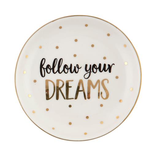 Follow Your Dreams Trinket dish
