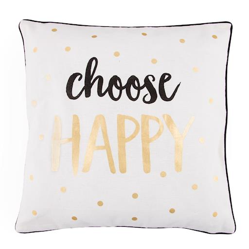 Choose Happy Cushion